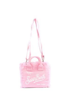 Borsa Vanity Mini in lino rosa SAINT BARTH KIDS | VAMI00800142L
